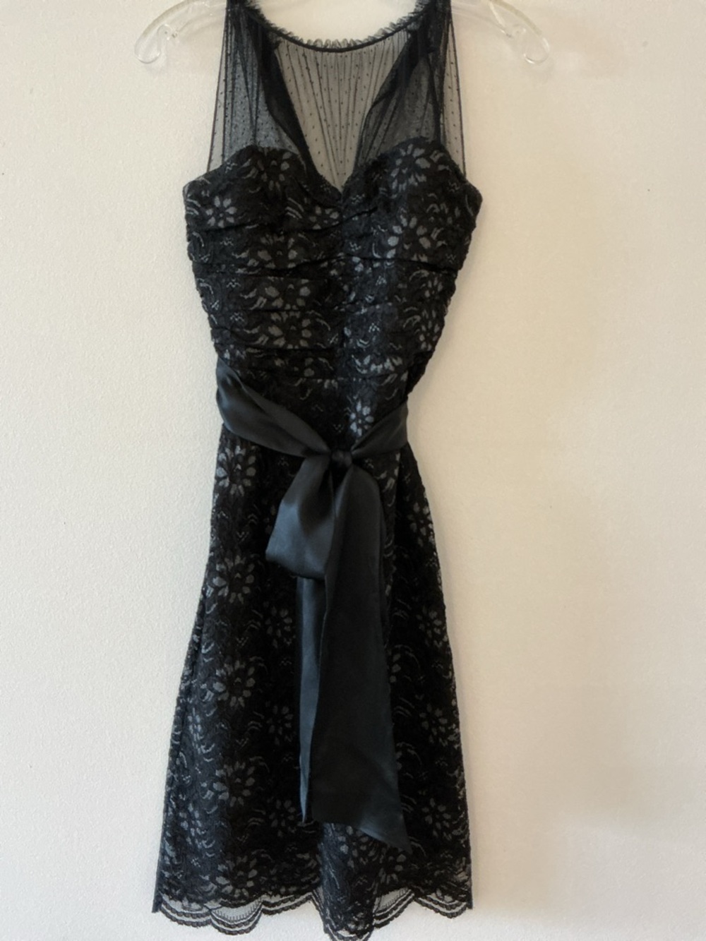 BCBG Black Lace Dress Sz 0